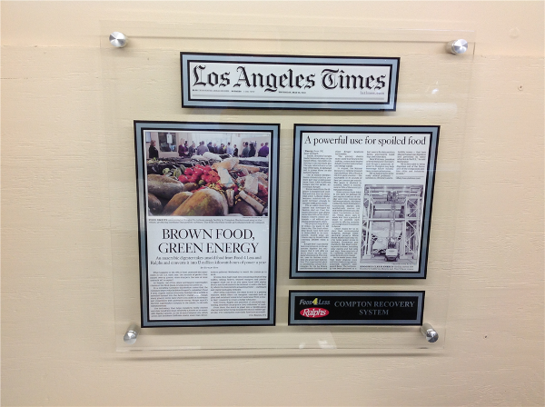 New Cast Acrylic Plaques from In The News Inc.