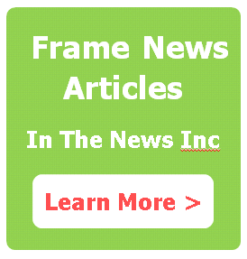 frame news articles, framing news articles, article plaques, 