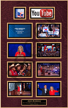 Ann Romney, screenshot, you tube, laminted plaques