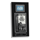 usa today plaque