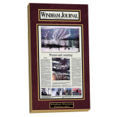 newspaper frames, frame for a newspaper, newspaper display frames
