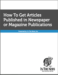 how to get published, magazine articles published, newspaper articles published