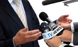 Doing a pre-interview can help you reduce the pressure involved with fielding questions from reporters.
