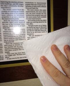Your plaque is a proud reminder of your accomplishments, keep it looking like new with just a little TLC.