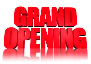 Get your business ready for the first day of business with a grand opening package.