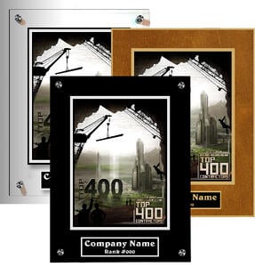 In The News Plaques come in both acrylic and wood styles. Which one is right for you?